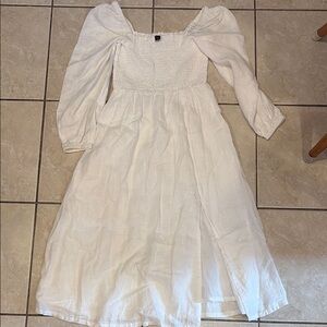 J.Crew Summer MIDI Linen Dress